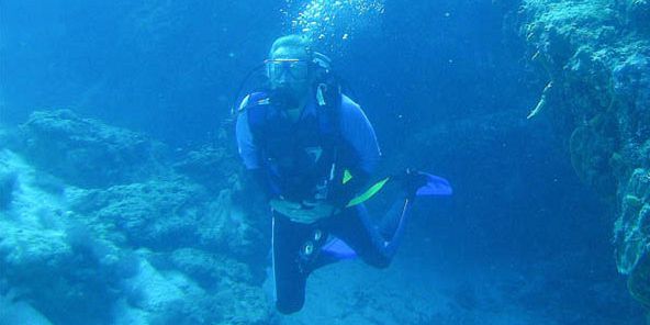 PADI Discovery Initiation diving in mauritius (8)